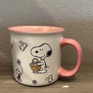 Sale! Peanuts Snoopy Hoppy Easter Mug